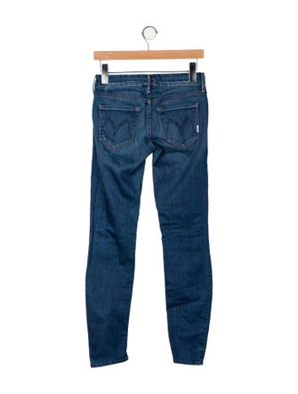 Mother Low-Rise Skinny Leg Jeans