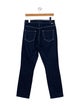 Mother Mid-Rise Straight Leg Jeans