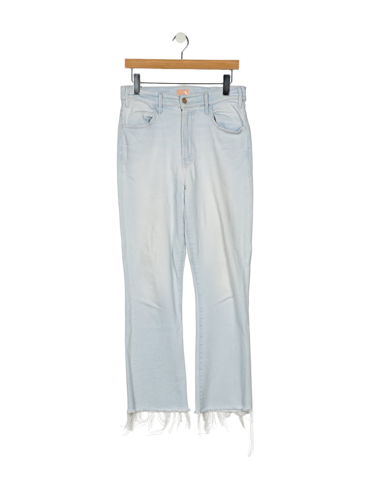 Mother High-Rise Straight Leg Jeans