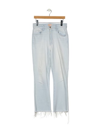 Mother High-Rise Straight Leg Jeans
