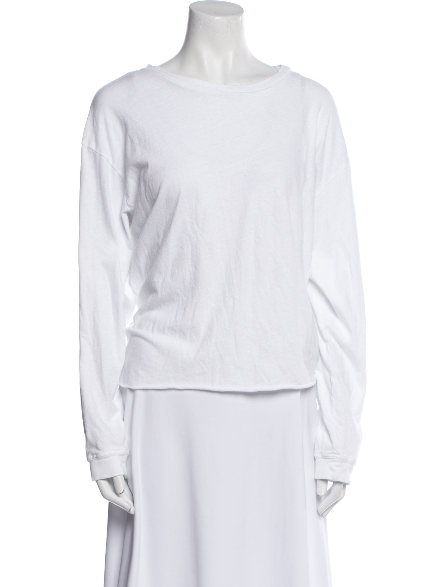 Mother Bateau Neckline Long Sleeve Sweatshirt