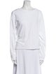 Mother Bateau Neckline Long Sleeve Sweatshirt