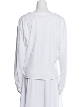 Mother Bateau Neckline Long Sleeve Sweatshirt