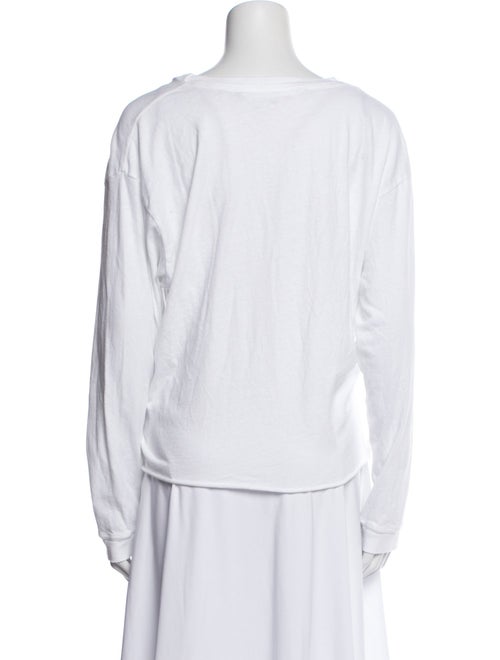 Mother Bateau Neckline Long Sleeve Sweatshirt