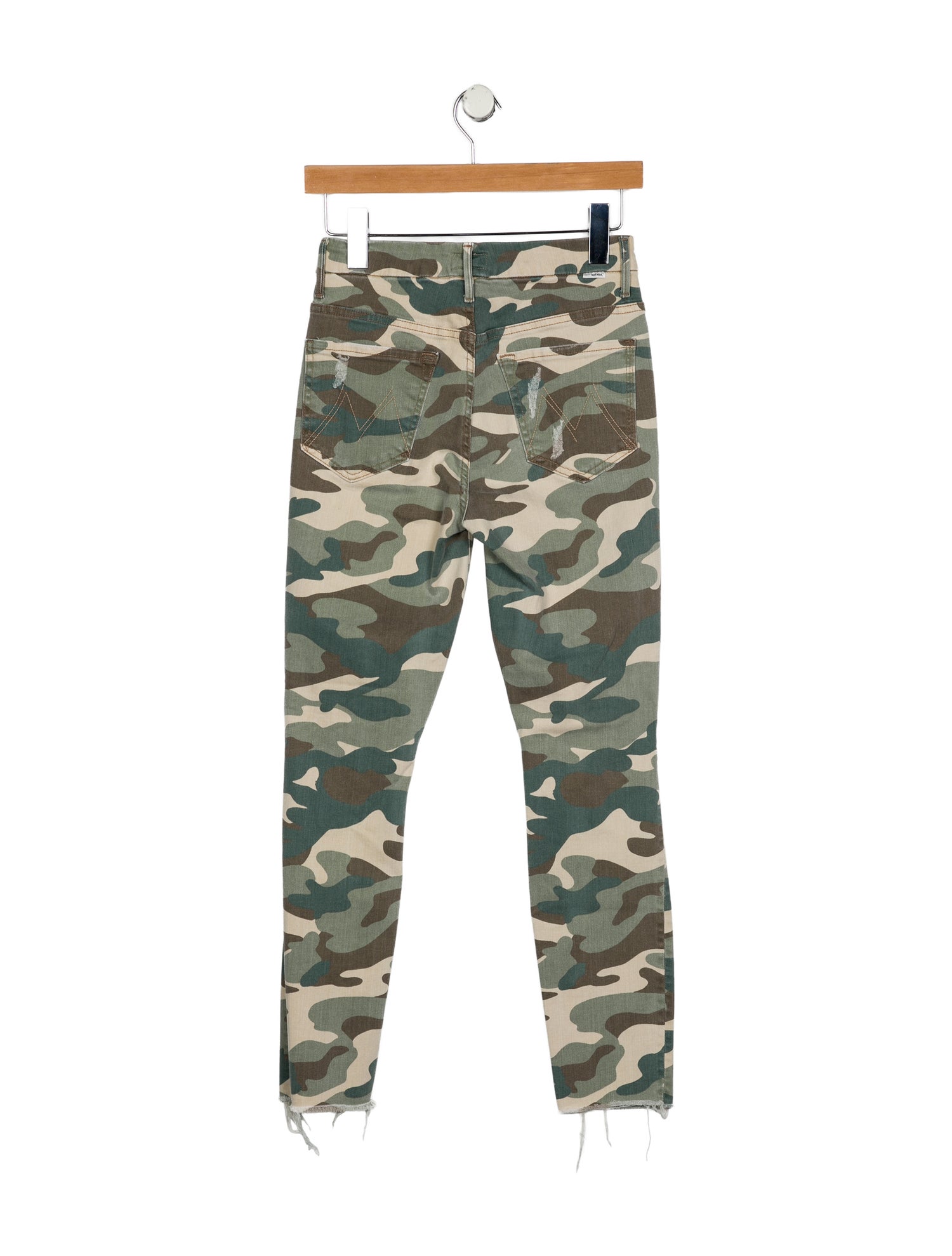 Mother Mid-Rise Skinny Leg Jeans