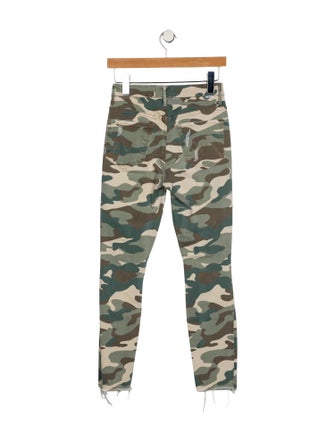 Mother Mid-Rise Skinny Leg Jeans