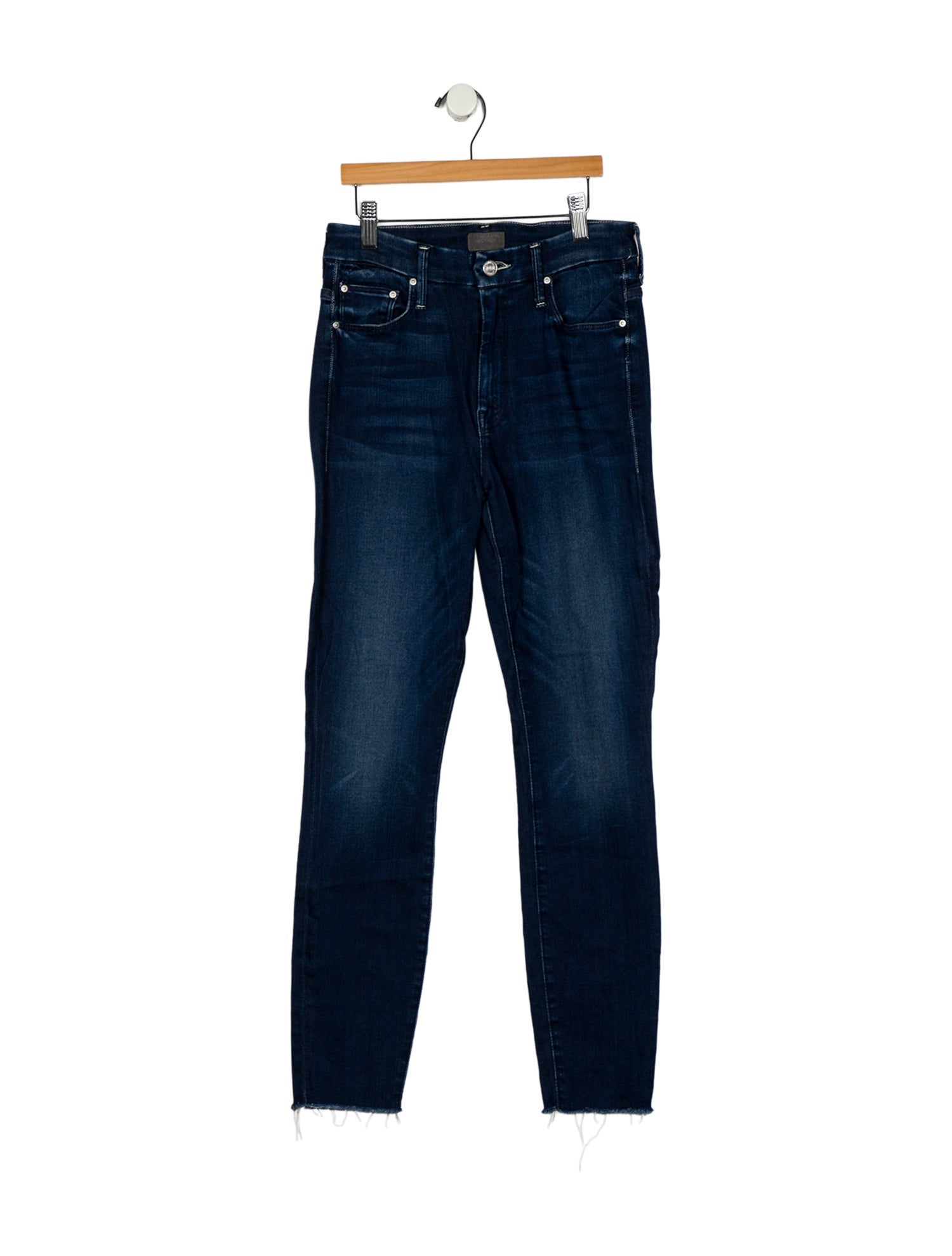 Mother Mid-Rise Skinny Leg Jeans