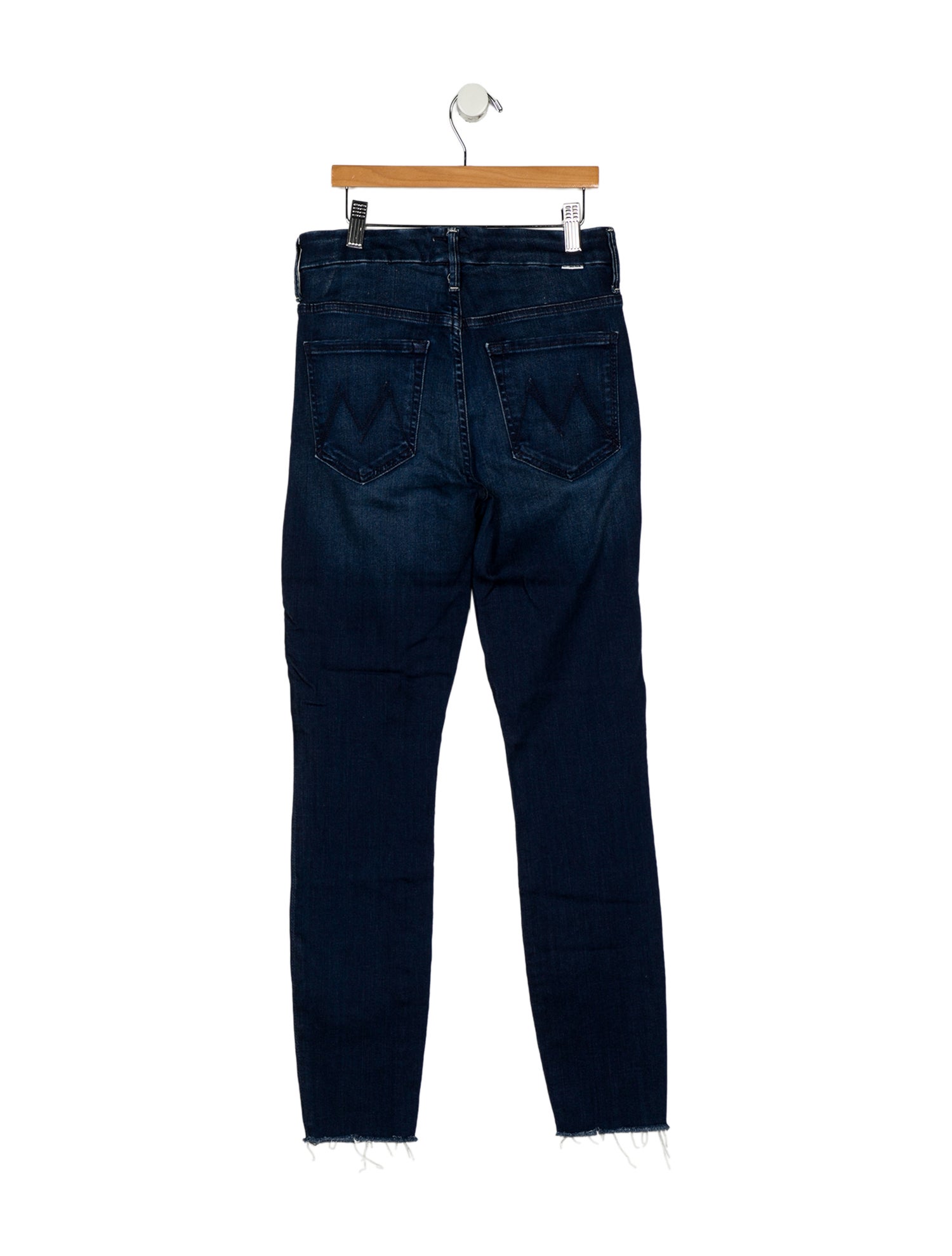 Mother Mid-Rise Skinny Leg Jeans