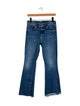 Mother Mid-Rise Wide Leg Jeans
