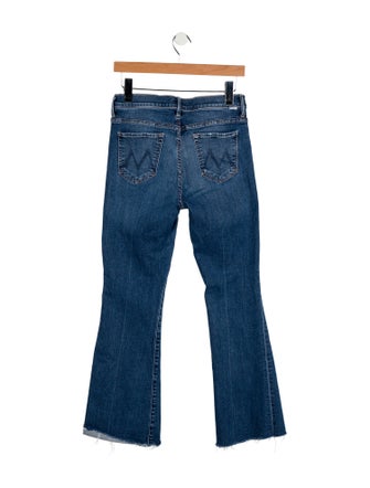 Mother Mid-Rise Wide Leg Jeans