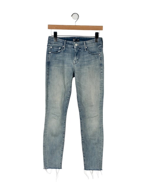 Mother Mid-Rise Skinny Leg Jeans