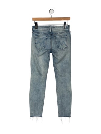 Mother Mid-Rise Skinny Leg Jeans