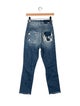 Mother Mid-Rise Straight Leg Jeans