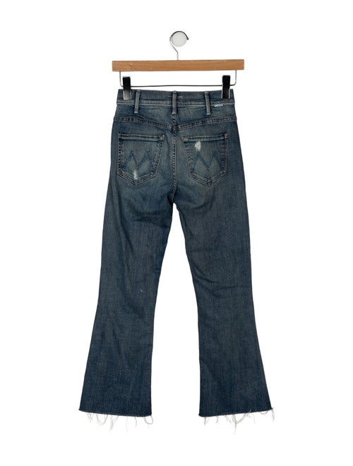 Mother Mid-Rise Straight Leg Jeans