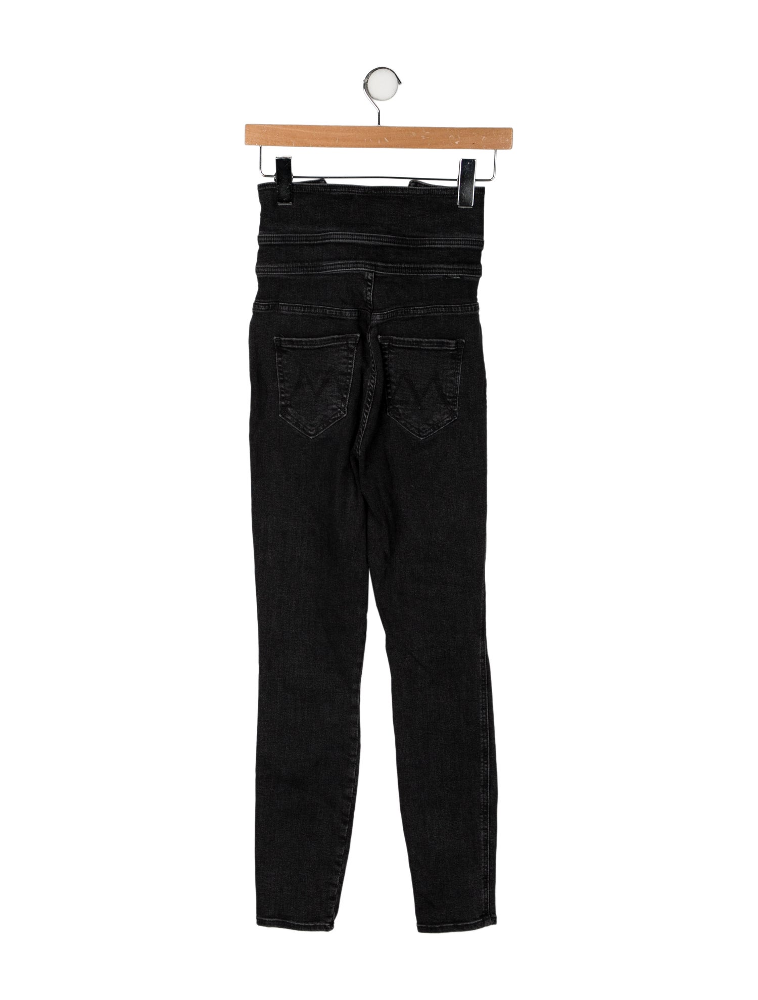 Mother High-Rise Skinny Leg Jeans
