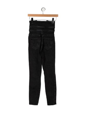 Mother High-Rise Skinny Leg Jeans