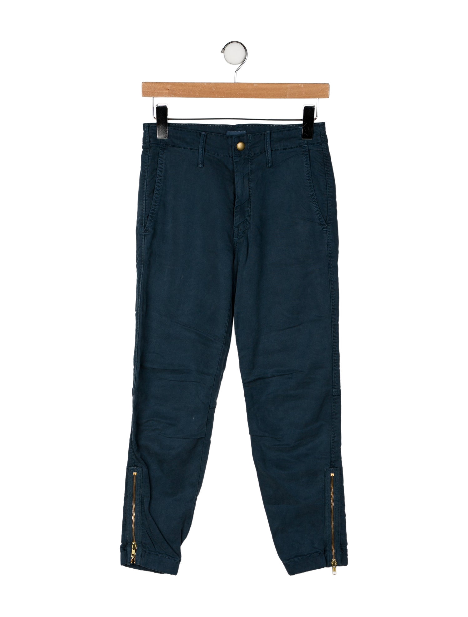 Mother Mid-Rise Skinny Leg Jeans