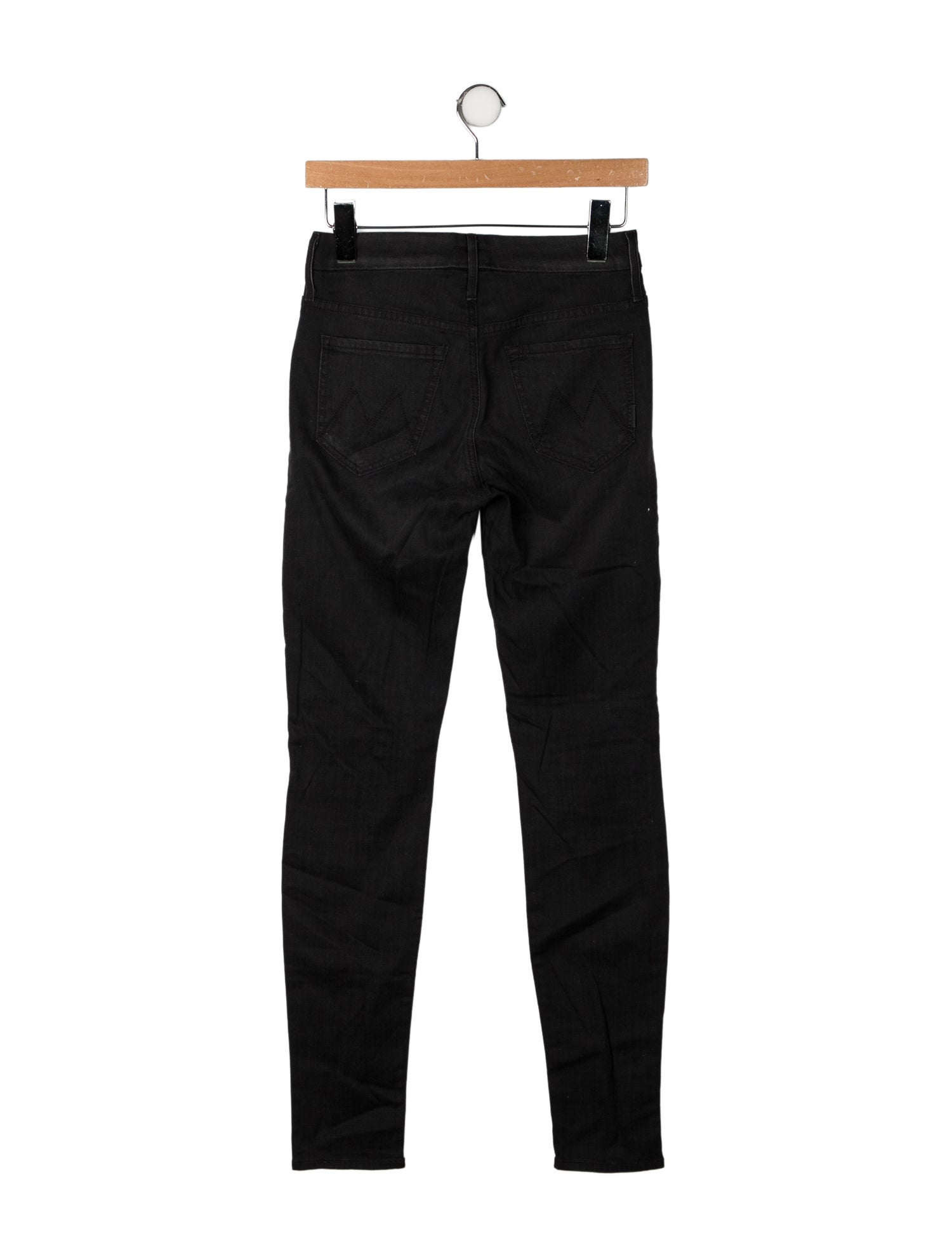 Mother Mid-Rise Skinny Leg Jeans