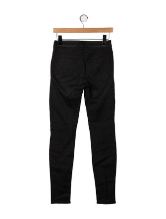 Mother Mid-Rise Skinny Leg Jeans