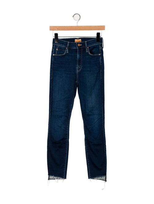Mother Mid-Rise Skinny Leg Jeans