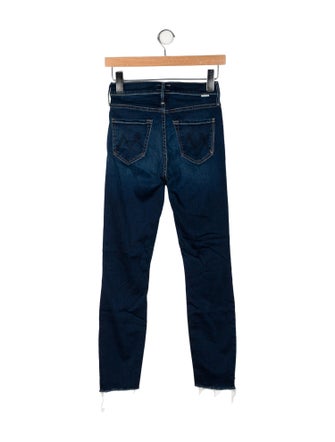 Mother Mid-Rise Skinny Leg Jeans