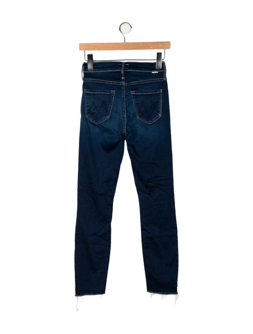 Mother Mid-Rise Skinny Leg Jeans