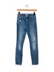 Mother Mid-Rise Skinny Leg Jeans
