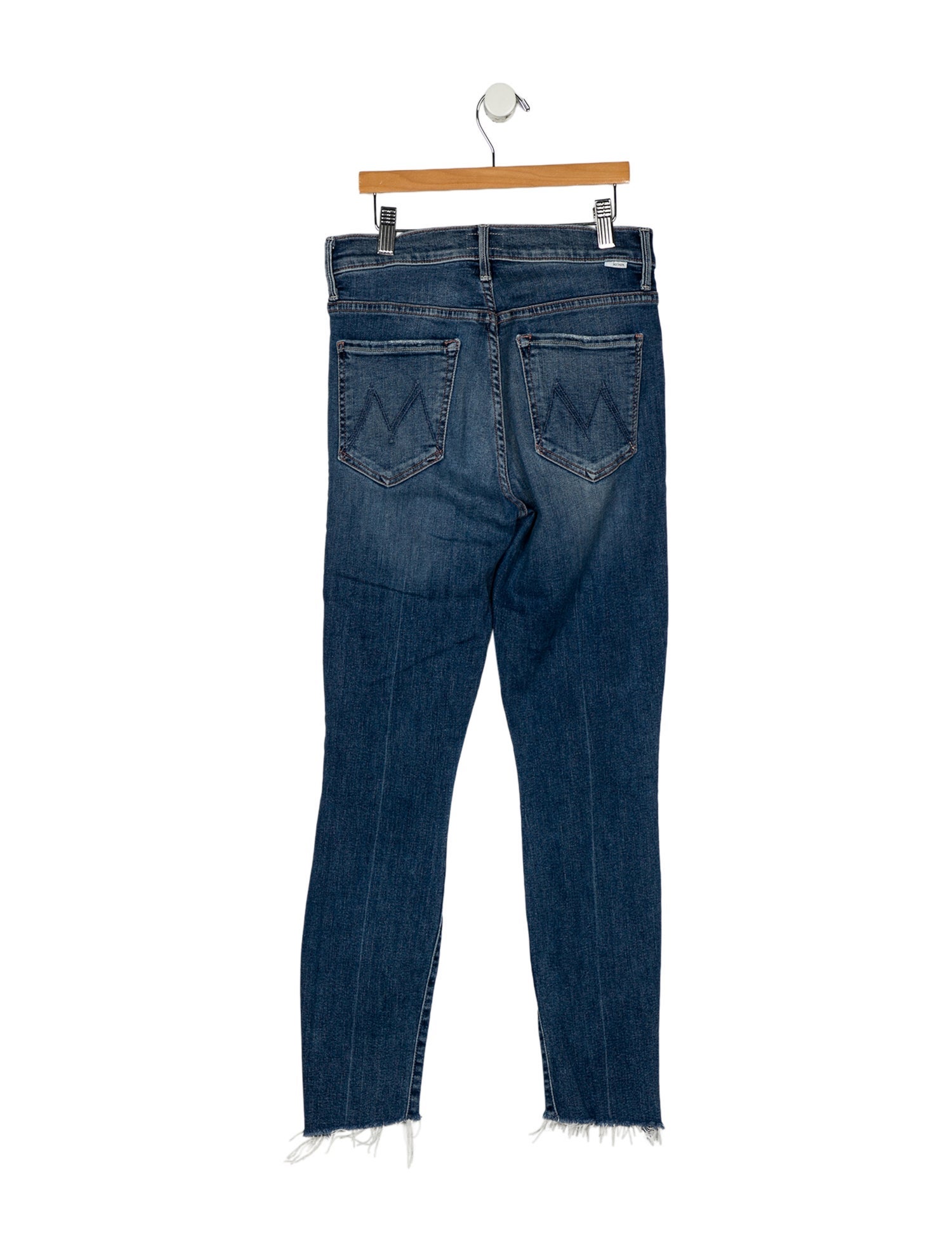 Mother Mid-Rise Skinny Leg Jeans