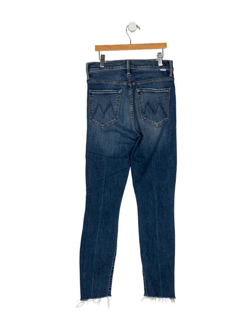 Mother Mid-Rise Skinny Leg Jeans