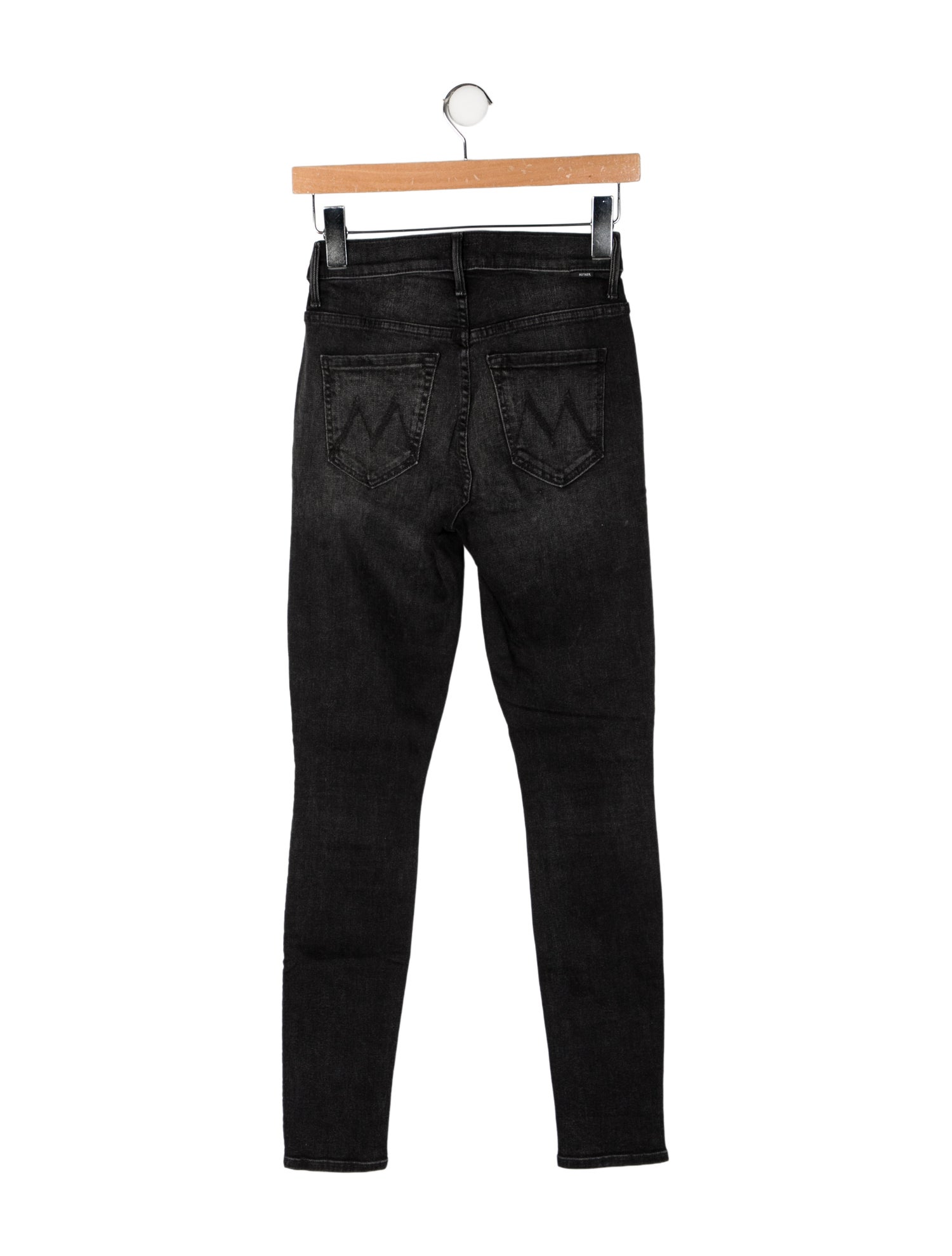 Mother Mid-Rise Skinny Leg Jeans