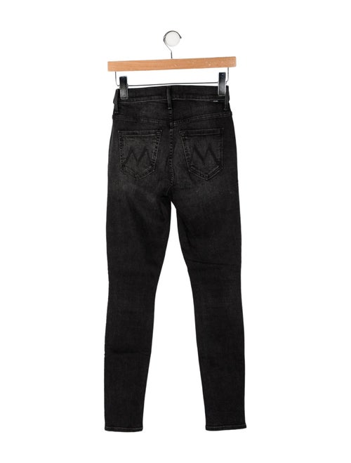 Mother Mid-Rise Skinny Leg Jeans