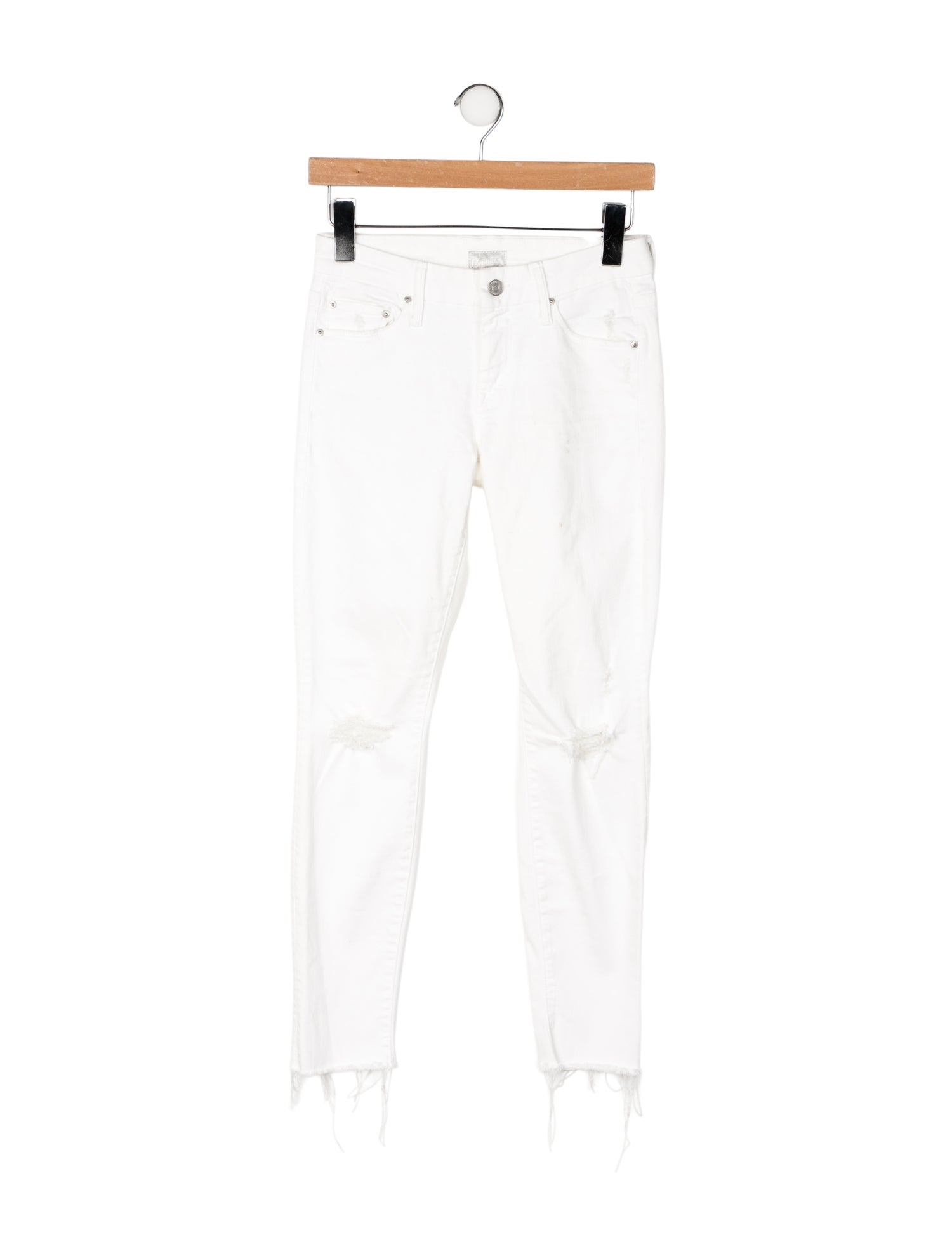 Mother Low-Rise Skinny Leg Jeans