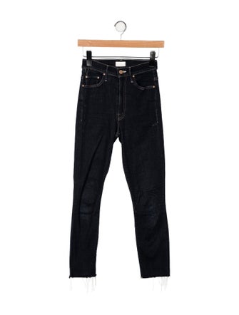 Mother Mid-Rise Skinny Leg Jeans