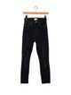 Mother Mid-Rise Skinny Leg Jeans