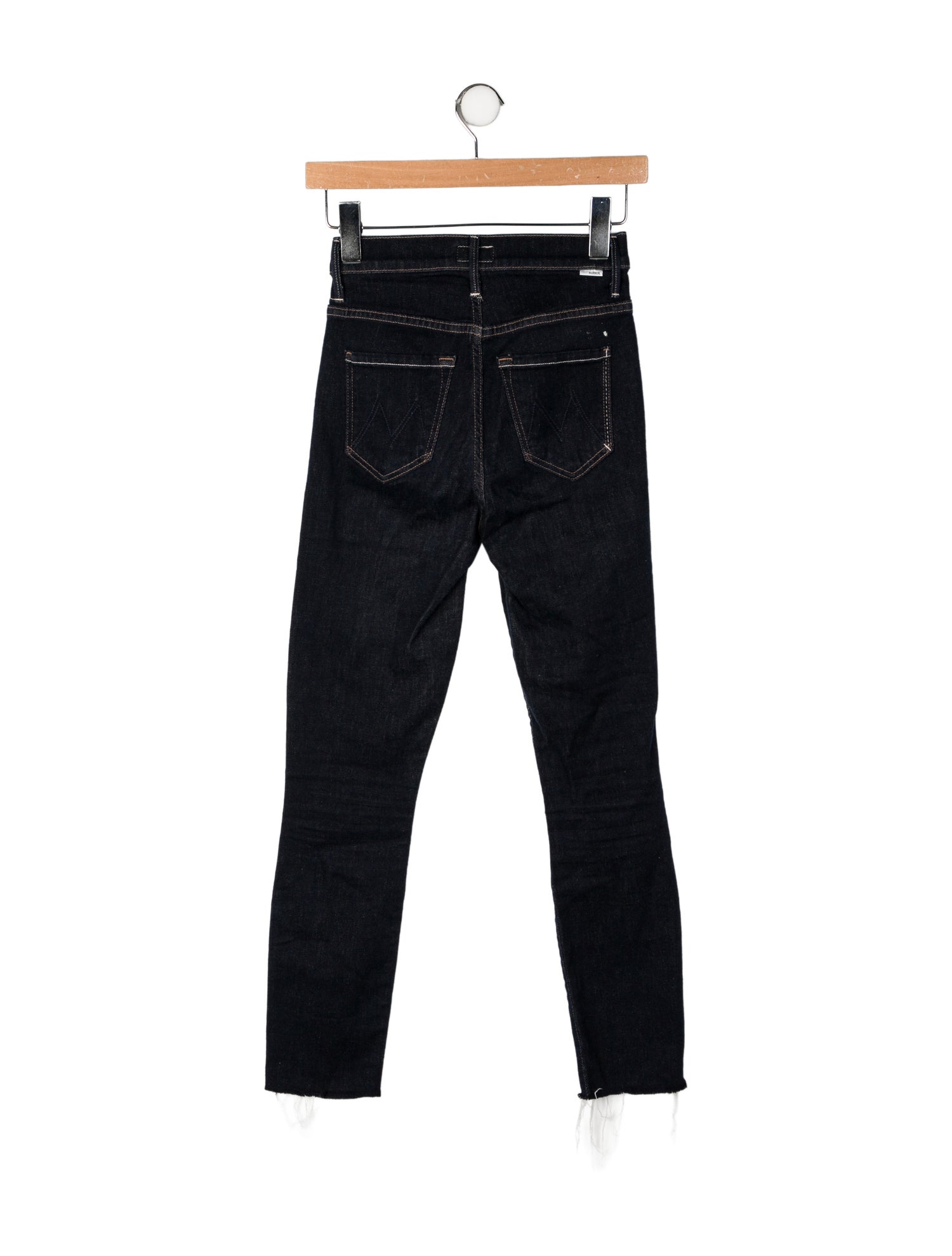 Mother Mid-Rise Skinny Leg Jeans