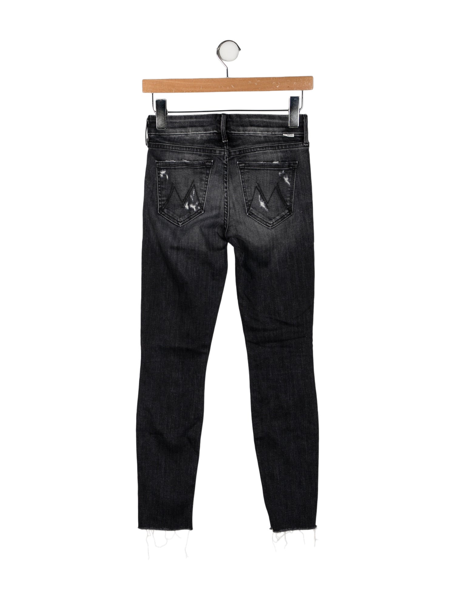 Mother Mid-Rise Skinny Leg Jeans