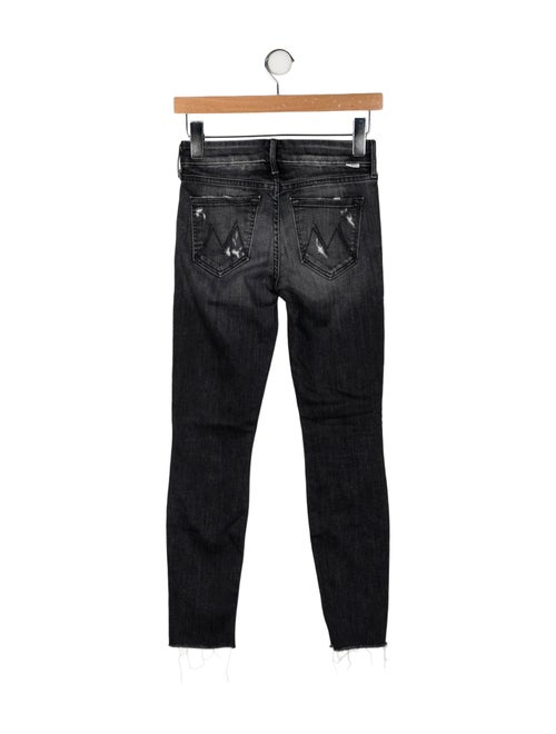 Mother Mid-Rise Skinny Leg Jeans