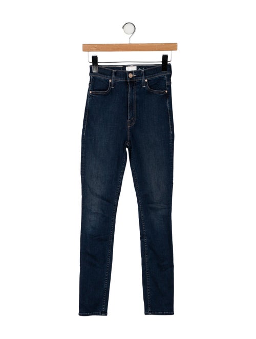 Mother Mid-Rise Skinny Leg Jeans