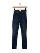 Mother Mid-Rise Skinny Leg Jeans
