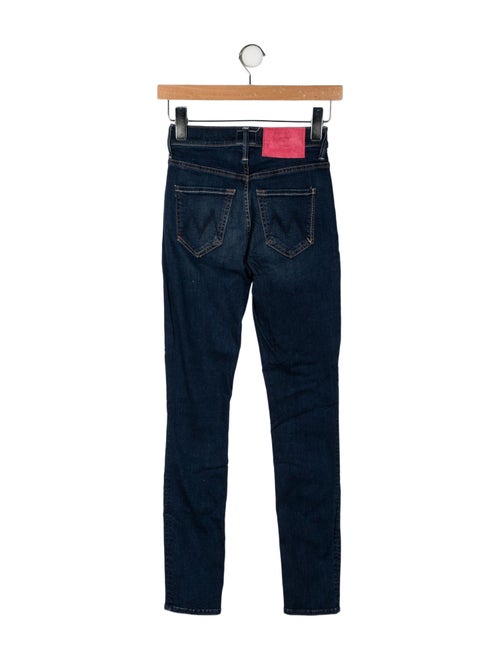 Mother Mid-Rise Skinny Leg Jeans