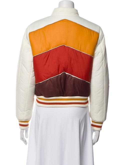 Mother Striped Bomber Jacket