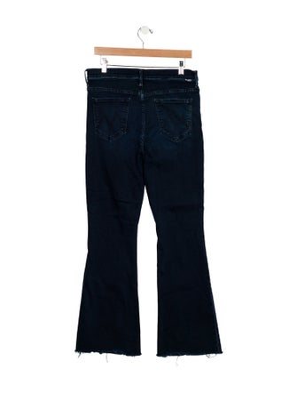 Mother Mid-Rise Wide Leg Jeans