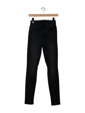 Mother Mid-Rise Skinny Leg Jeans