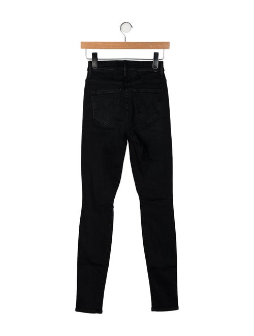 Mother Mid-Rise Skinny Leg Jeans