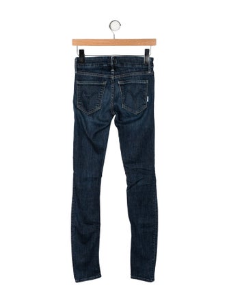 Mother Low-Rise Skinny Leg Jeans