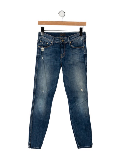 Mother Low-Rise Skinny Leg Jeans