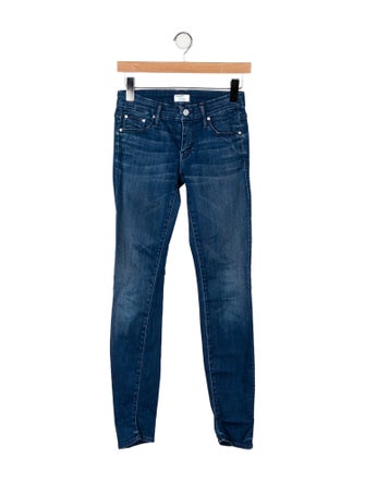 Mother Low-Rise Skinny Leg Jeans