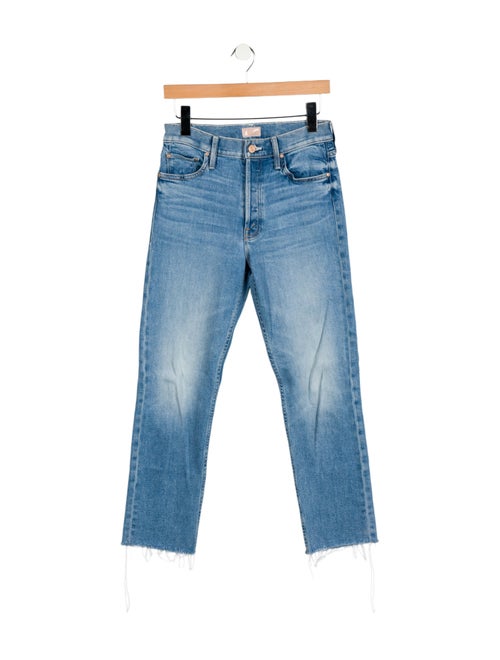 Mother High-Rise Straight Leg Jeans