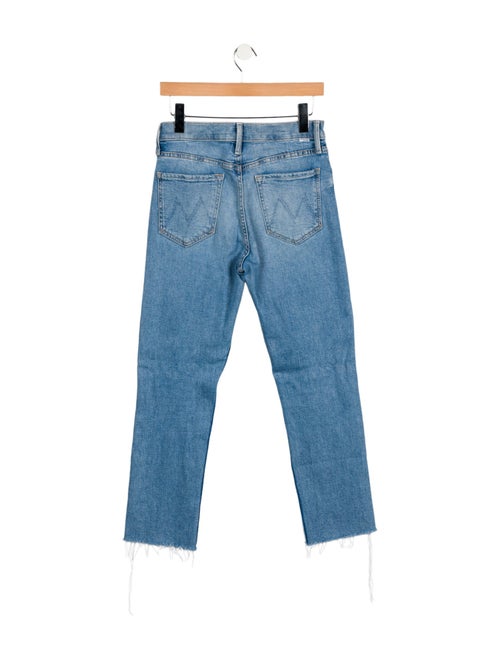 Mother High-Rise Straight Leg Jeans
