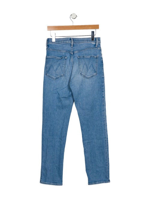 Mother High-Rise Straight Leg Jeans